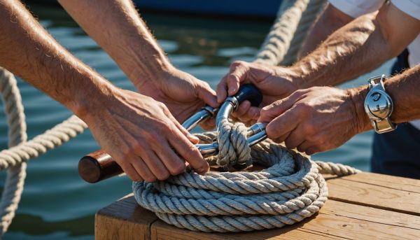 Comment lover une amarrage proprement à bord ?