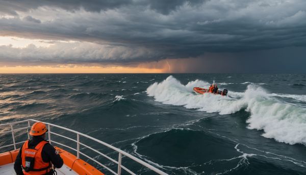 Comment réagir face à un homme à la mer ?